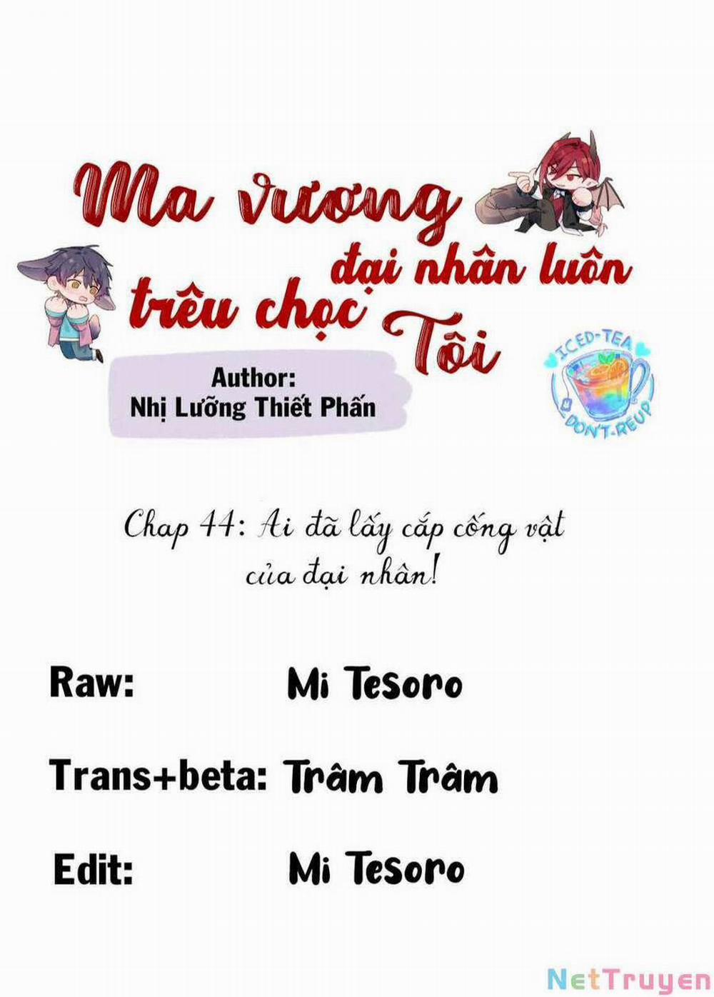 Ma Vương Đại Nhân Luôn Trêu Chọc Tôi Chương 44 Trang 1