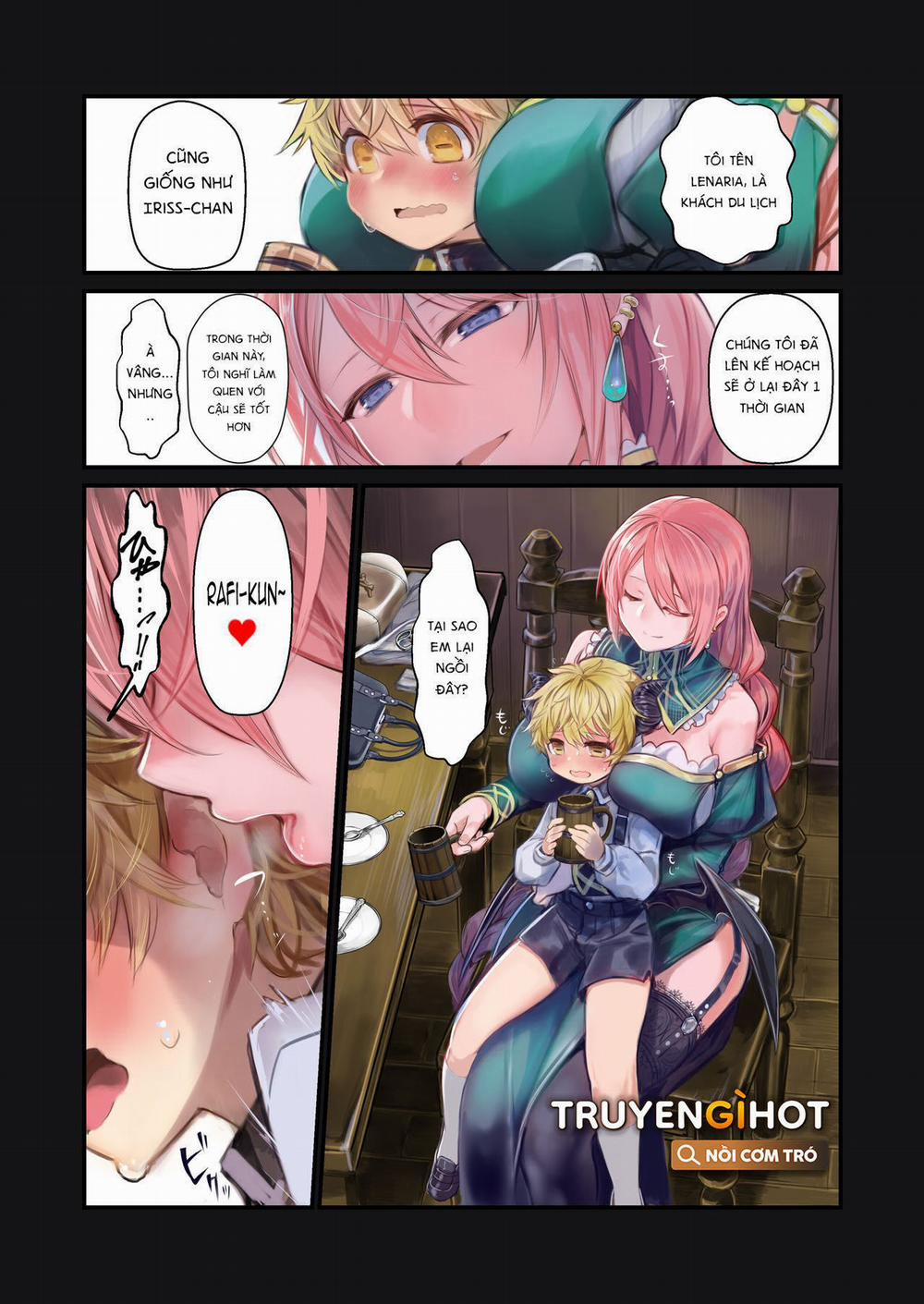 Mắc Kẹt Giữa 2 Co Nàng Nóng Bỏng 1.2 trang 9