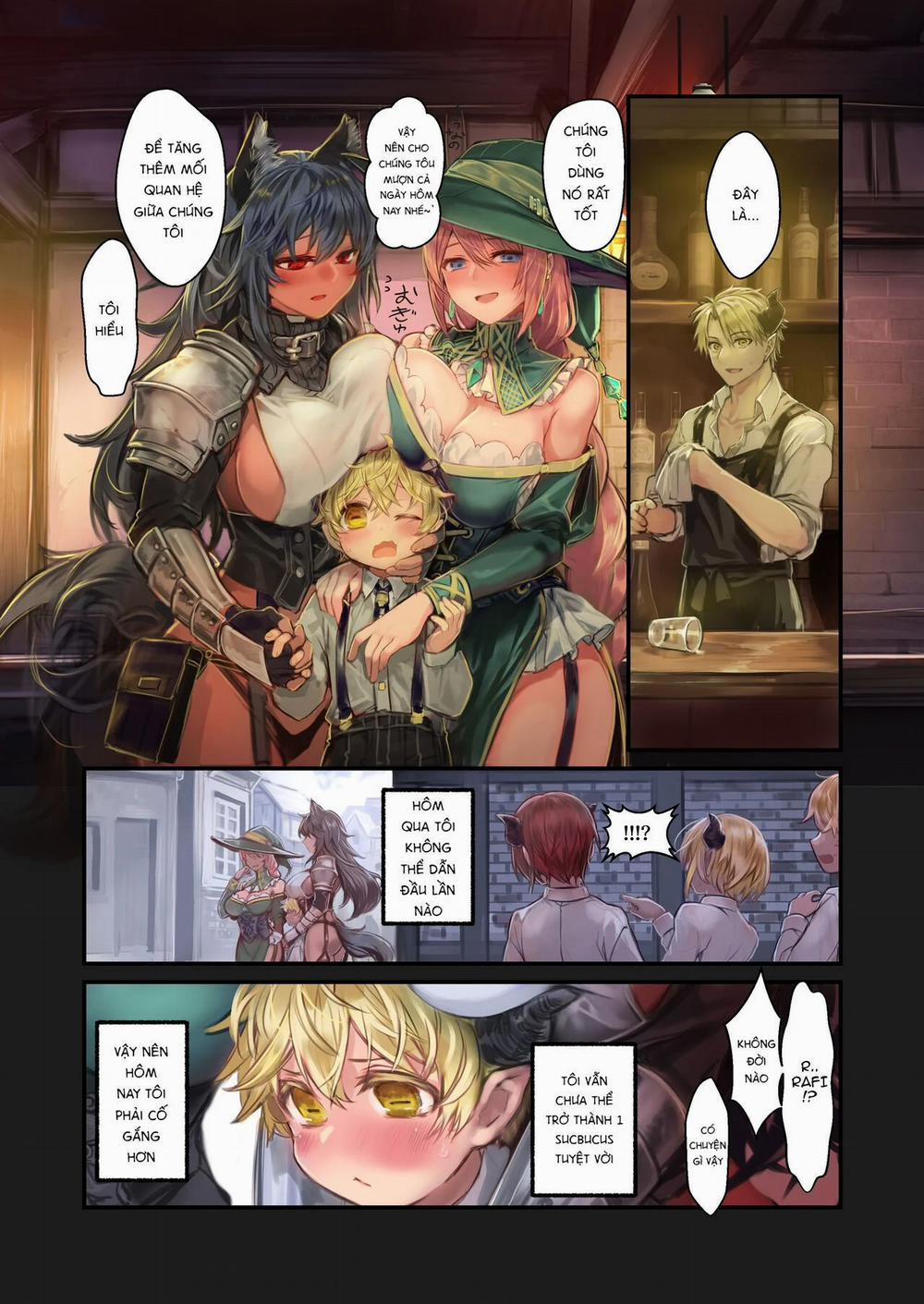 Mắc Kẹt Giữa 2 Co Nàng Nóng Bỏng 1.3 trang 14