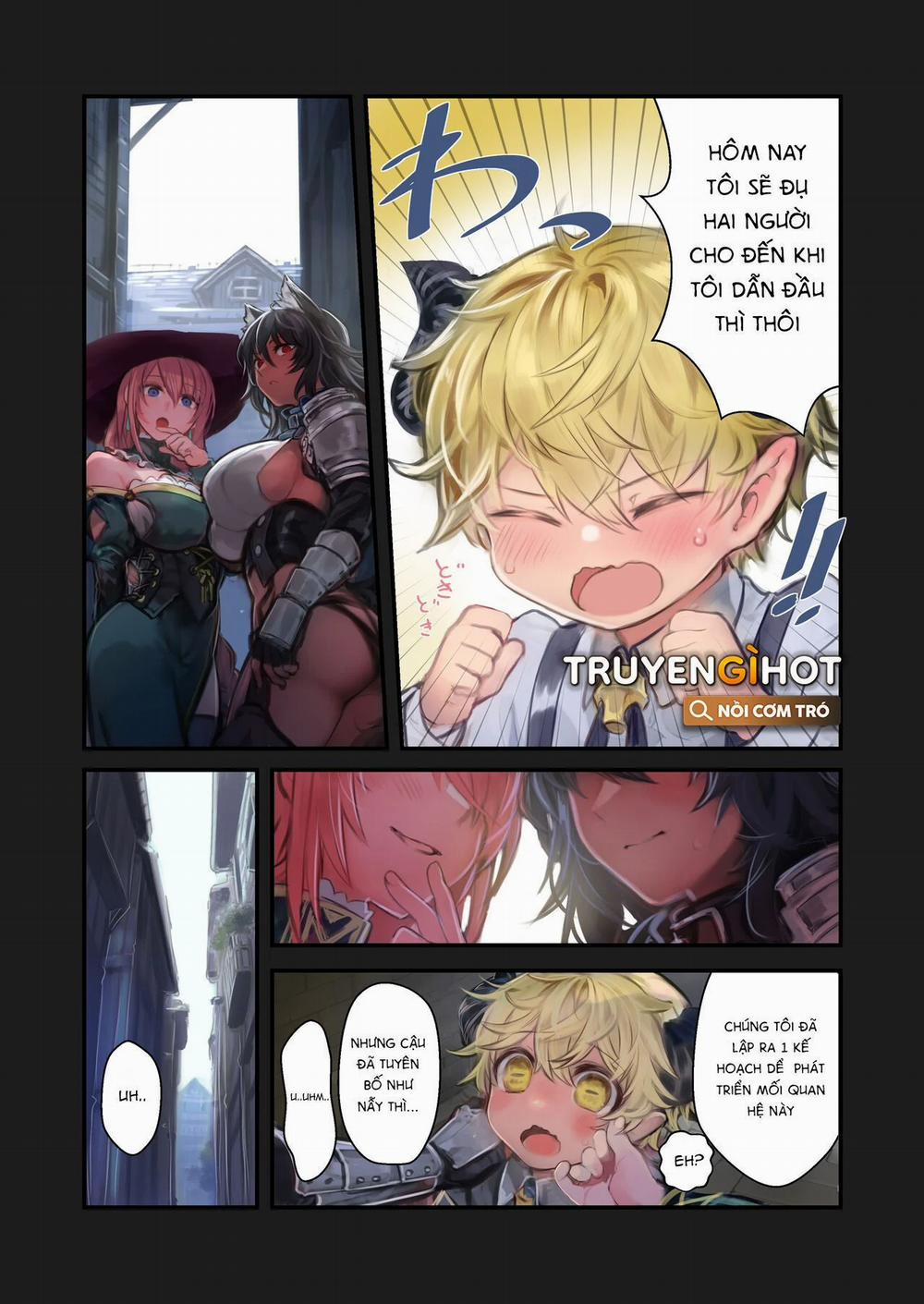 Mắc Kẹt Giữa 2 Co Nàng Nóng Bỏng 1.3 trang 15