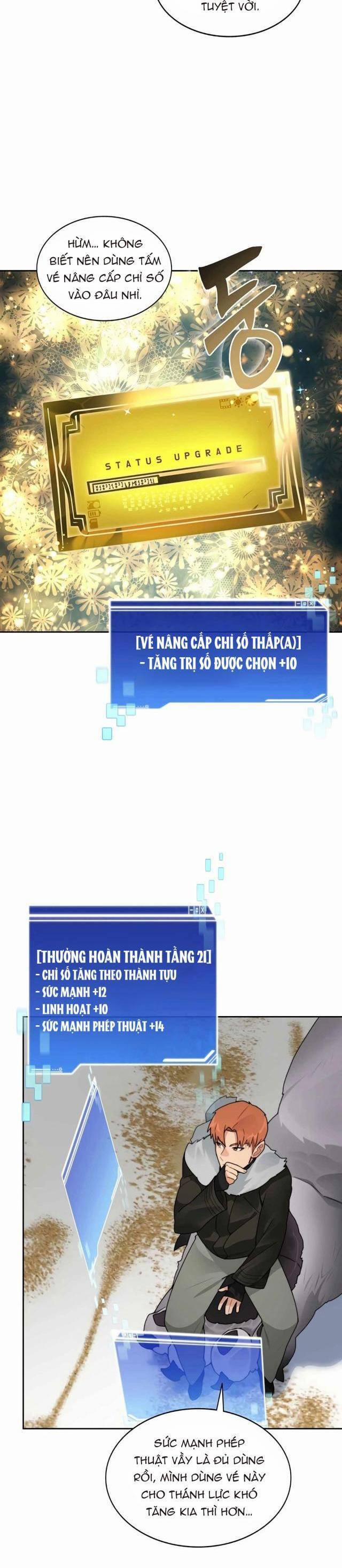 Mắc Kẹt Trong Tòa Tháp Thử Thách Chương 51 Trang 13