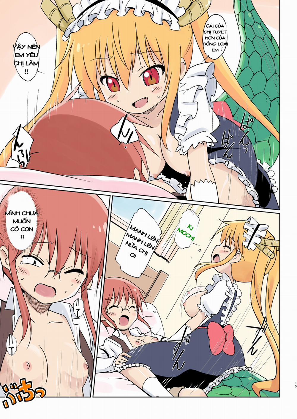 Magejun 40 (Kobayashi-San-Chi No Maid Dragon) Chương Oneshot Full Color Trang 14