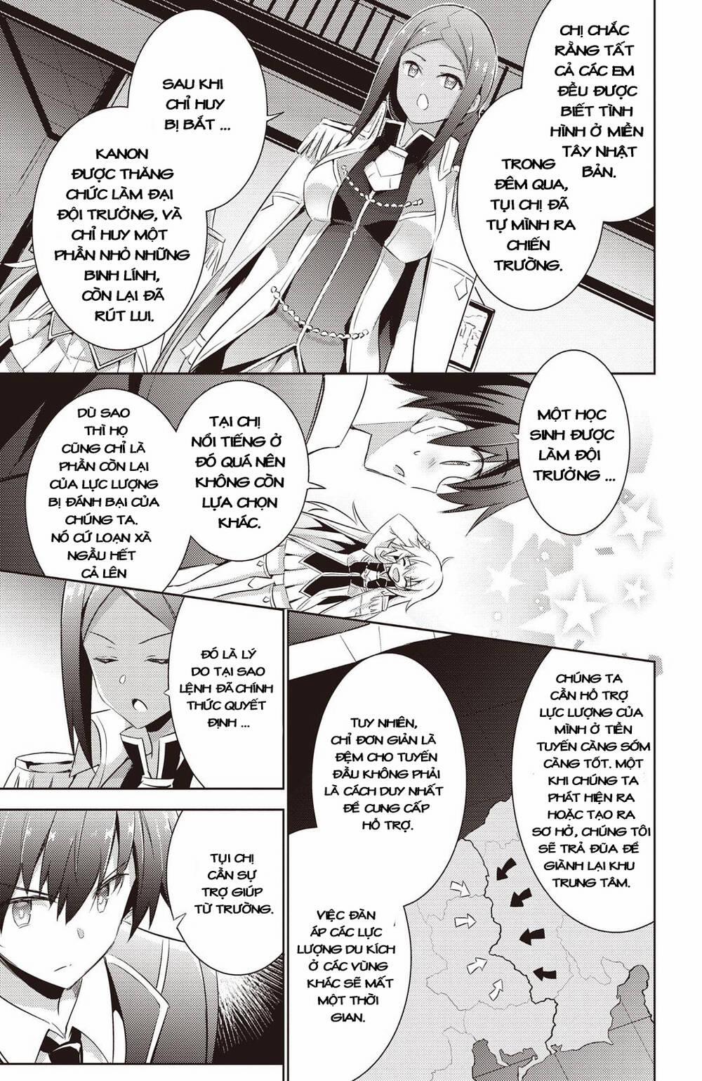 Magika No Kenshi To Shoukan Maou 65 trang 14