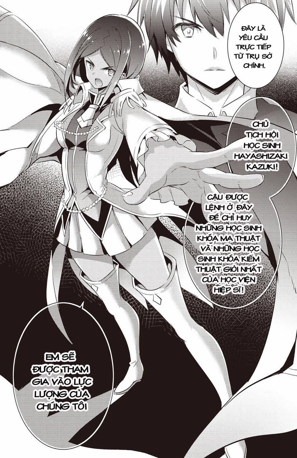 Magika No Kenshi To Shoukan Maou 65 trang 15