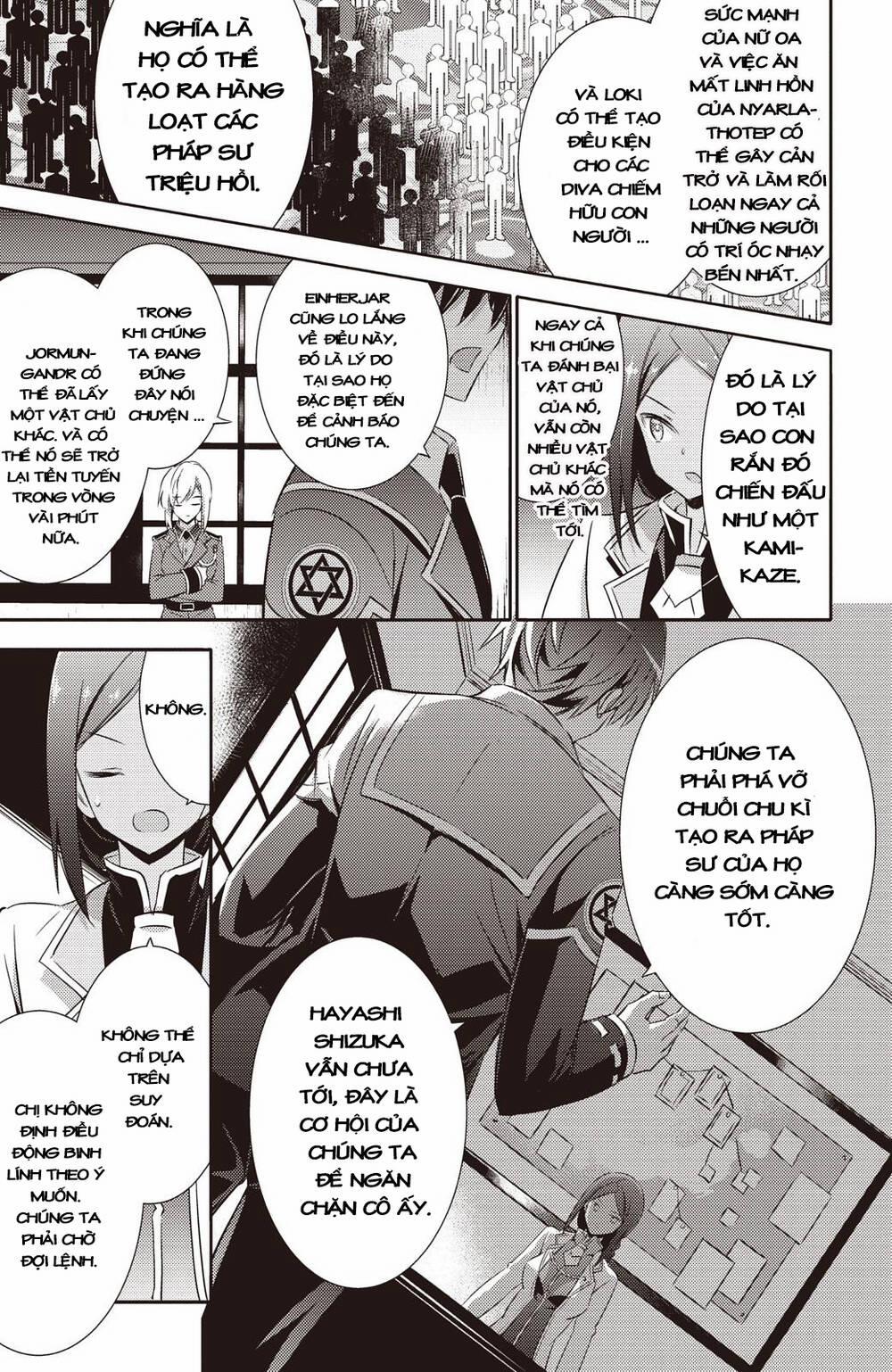 Magika No Kenshi To Shoukan Maou 66 trang 16