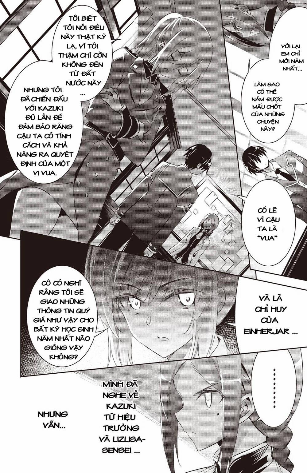 Magika No Kenshi To Shoukan Maou 66 trang 17