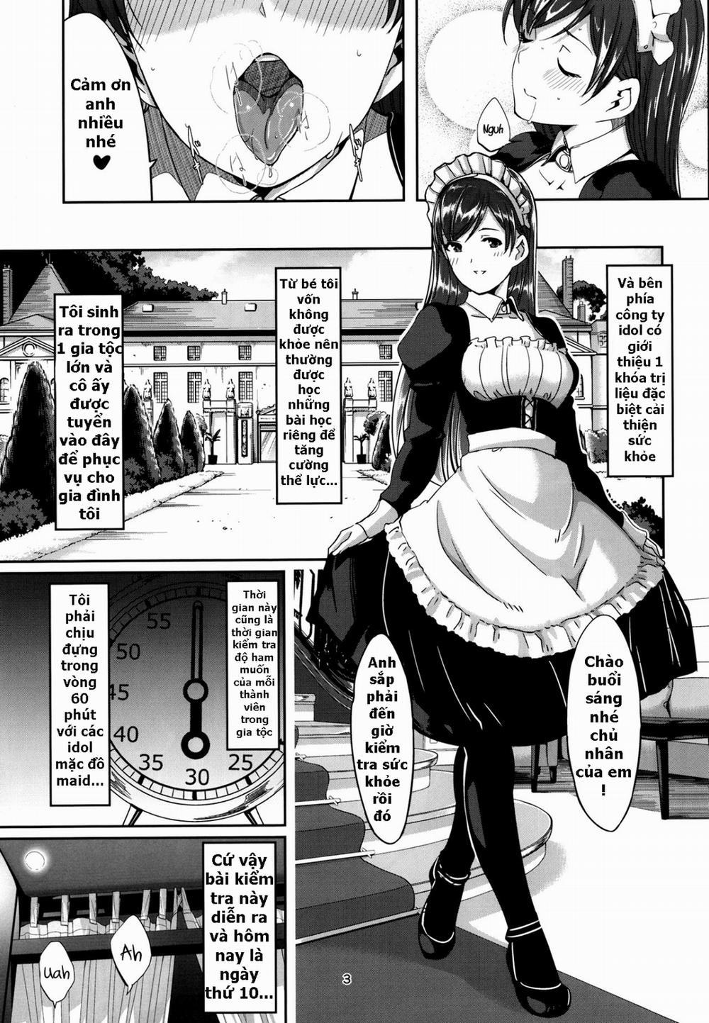 Maid Minami no Gohoushi Full Course (The Idolmaster) Chương Oneshot Trang 4