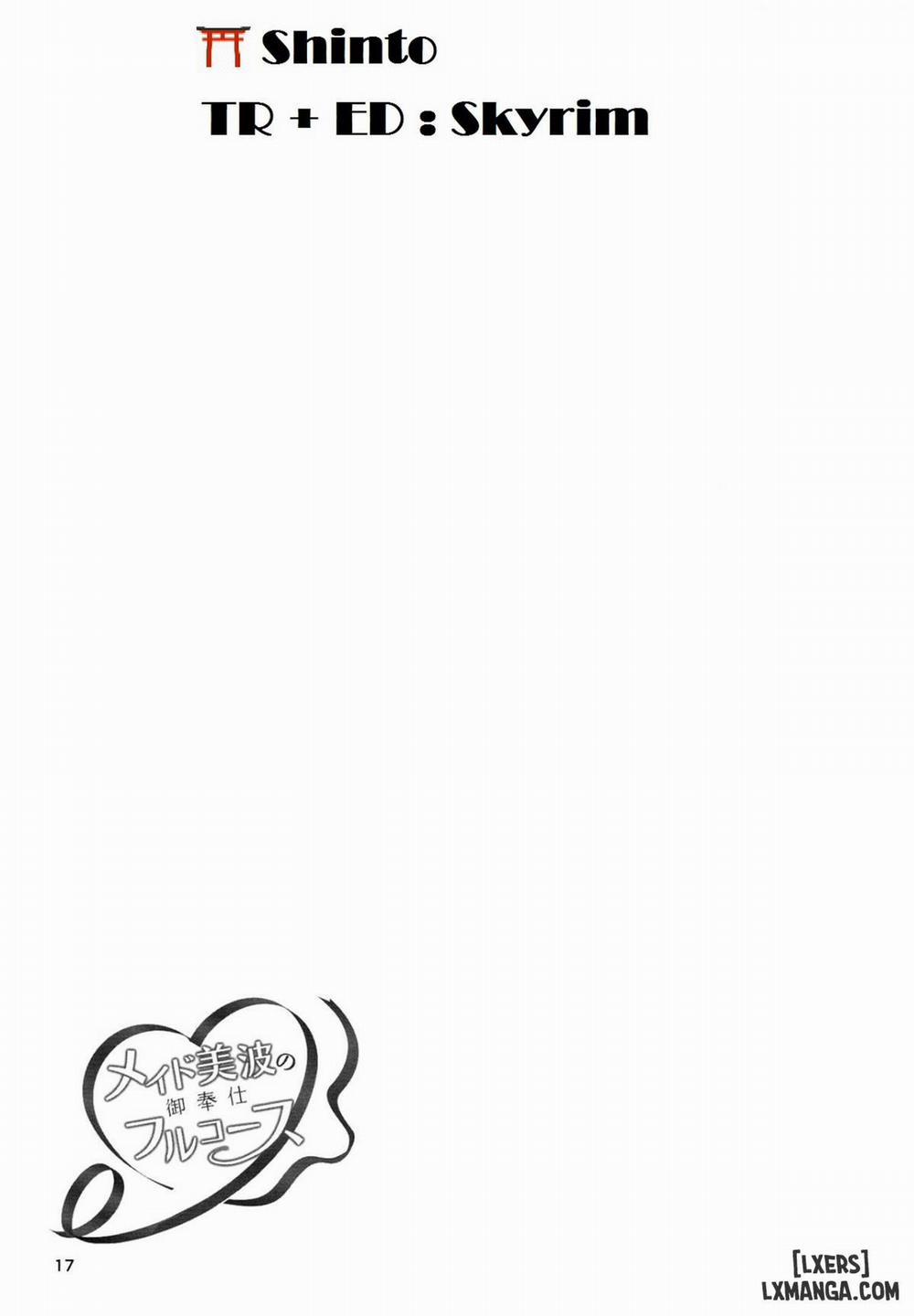 Maid Minami no Gohoushi Oneshot trang 16