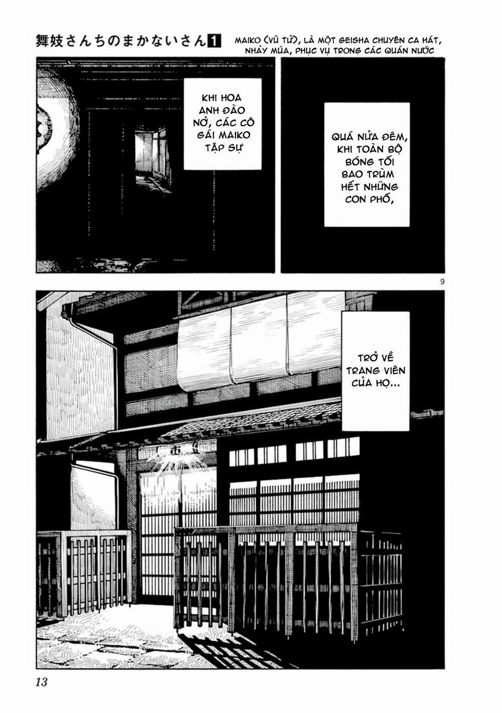 Maiko-San Chi No Makanai-San 1 trang 10