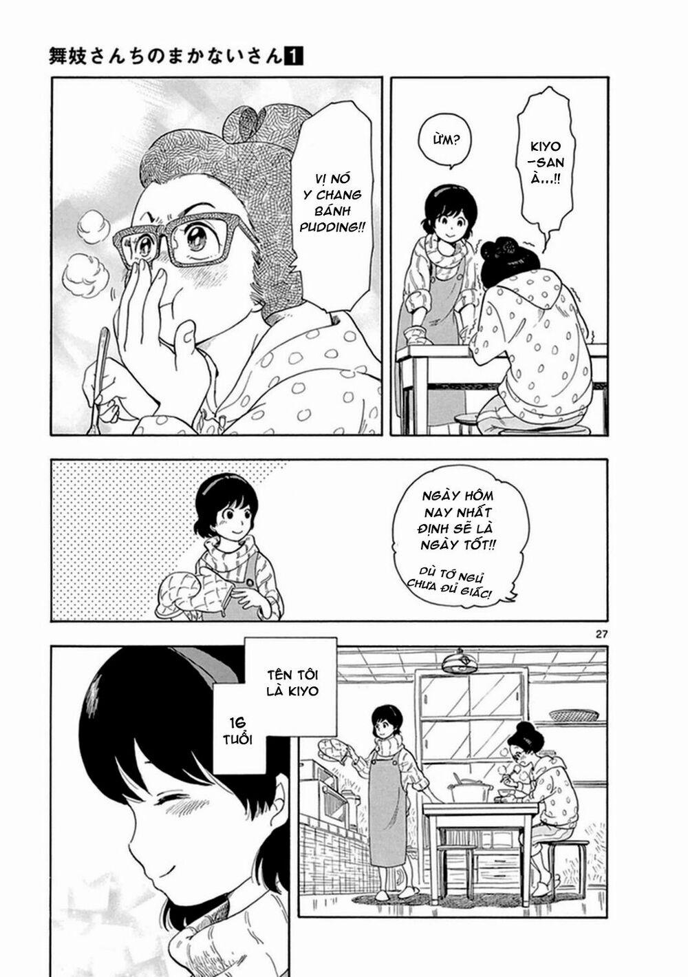 Maiko-San Chi No Makanai-San 1 trang 28