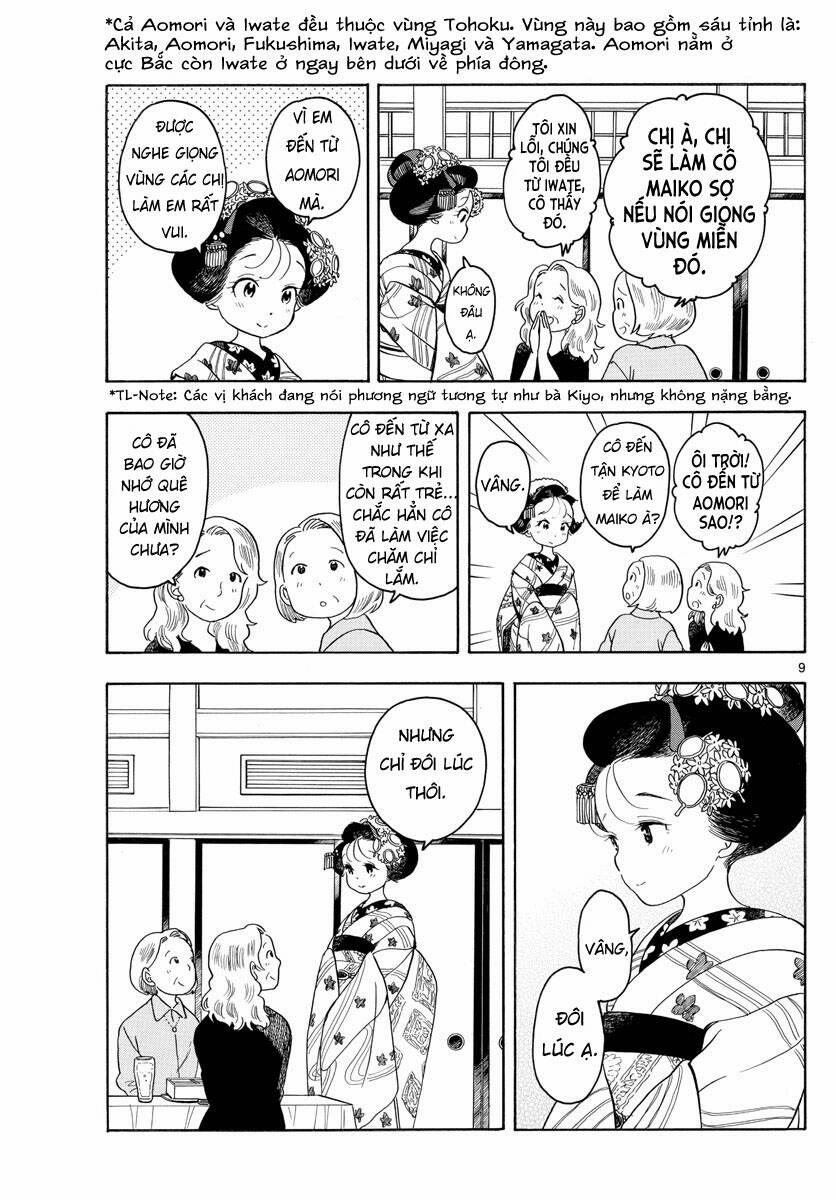 Maiko-San Chi No Makanai-San 130 trang 9