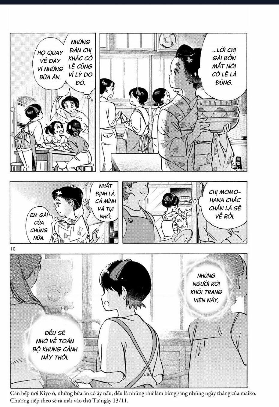 Maiko-San Chi No Makanai-San 318 trang 9