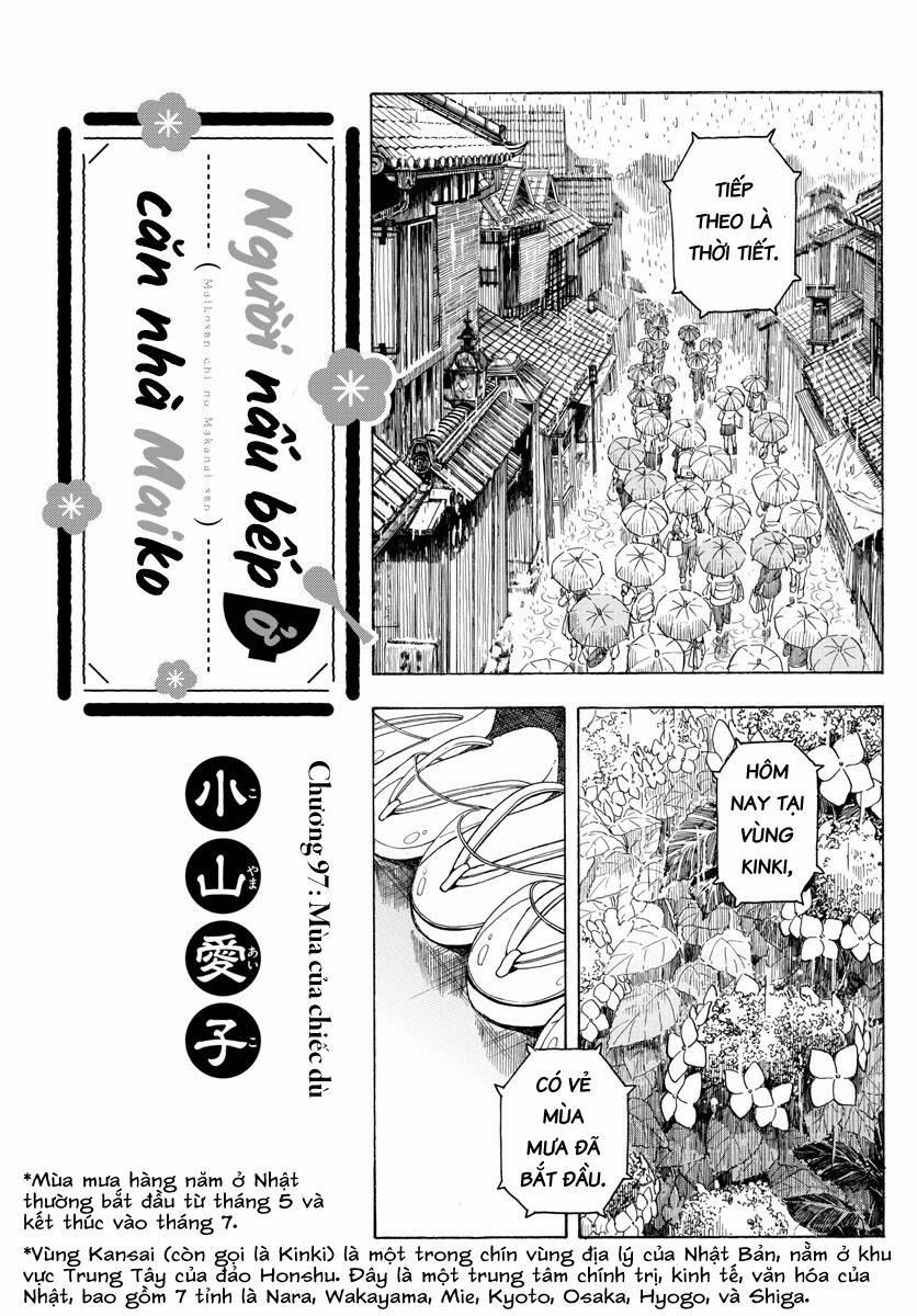 Maiko-San Chi No Makanai-San 97 trang 3