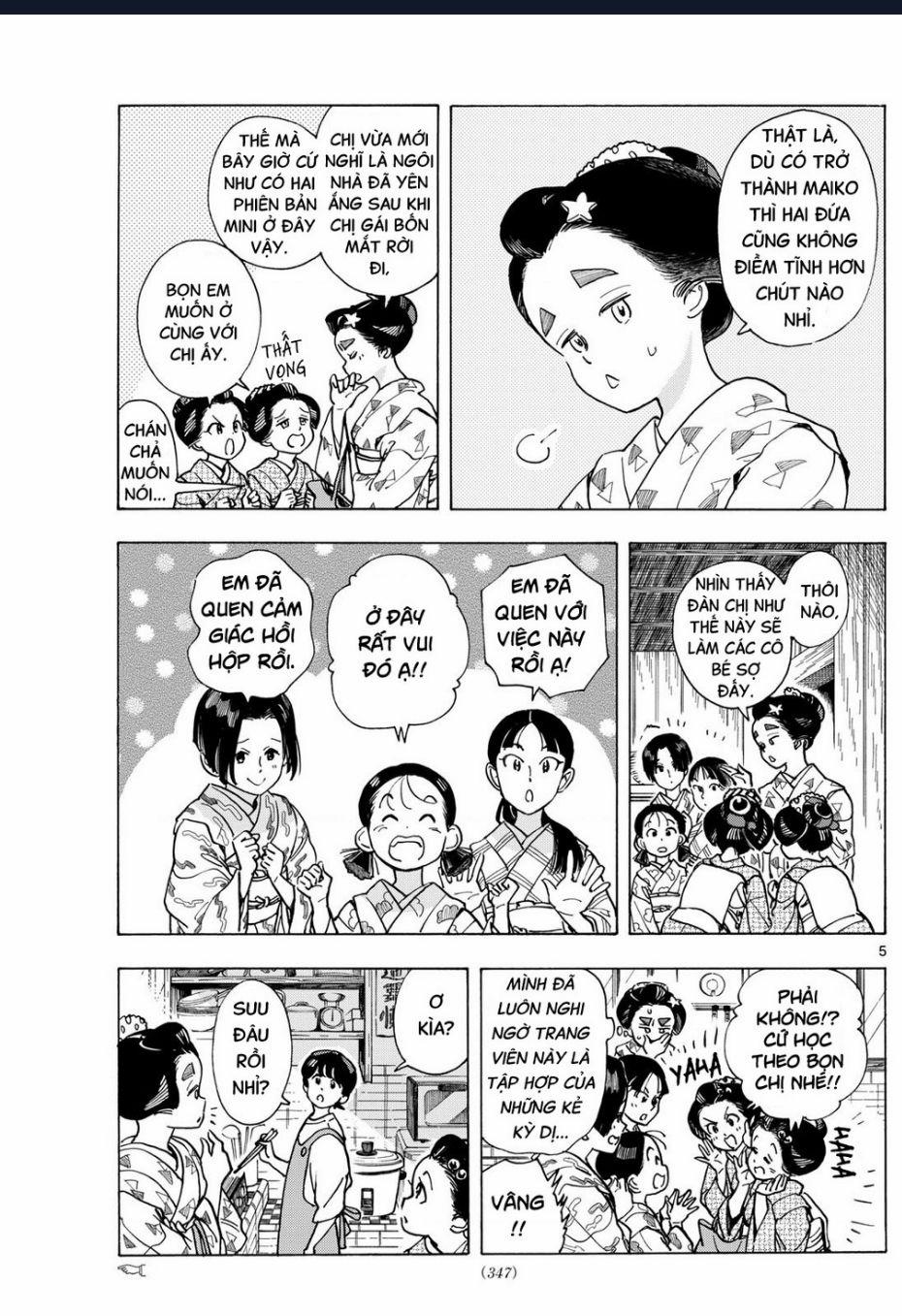 Maiko-San Chi No Makanai-San Chuong 317 trang 3