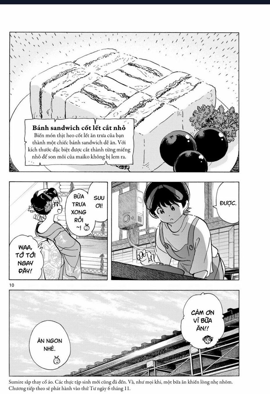 Maiko-San Chi No Makanai-San Chuong 317 trang 8