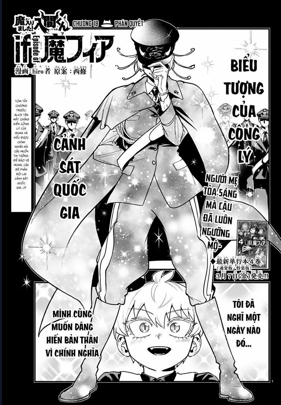 Mairimashita! Iruma-Kun: If Episode Of Mafia 18 trang 1