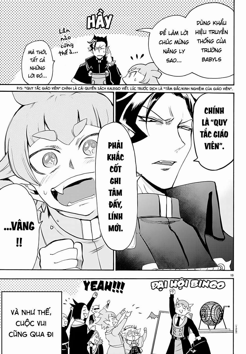 Mairimashita! Iruma-Kun 145 trang 19