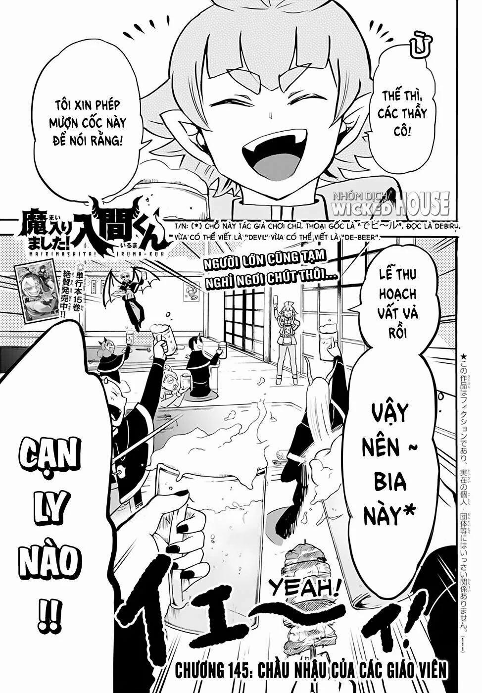 Mairimashita! Iruma-Kun 145 trang 2