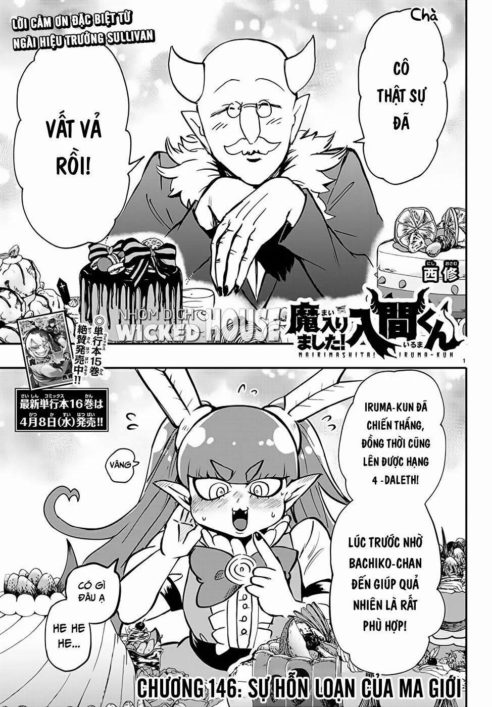 Mairimashita! Iruma-Kun 146 trang 2