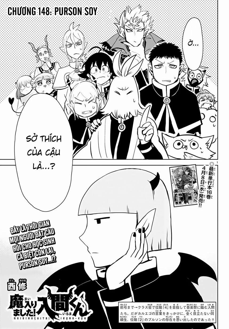 Mairimashita! Iruma-Kun 148 trang 2