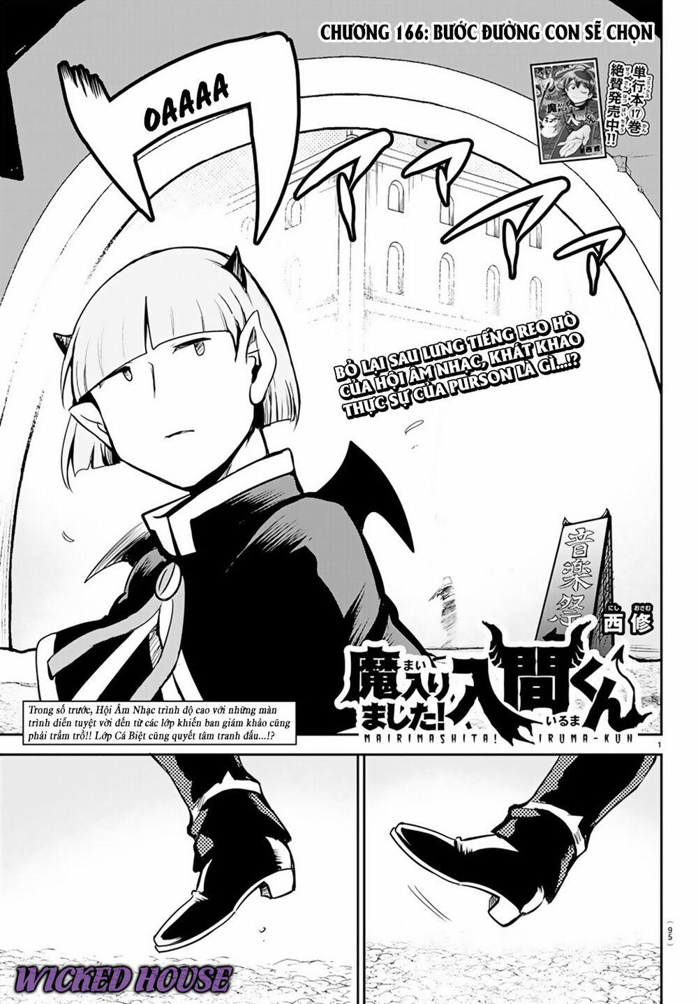 Mairimashita! Iruma-Kun 166 trang 2