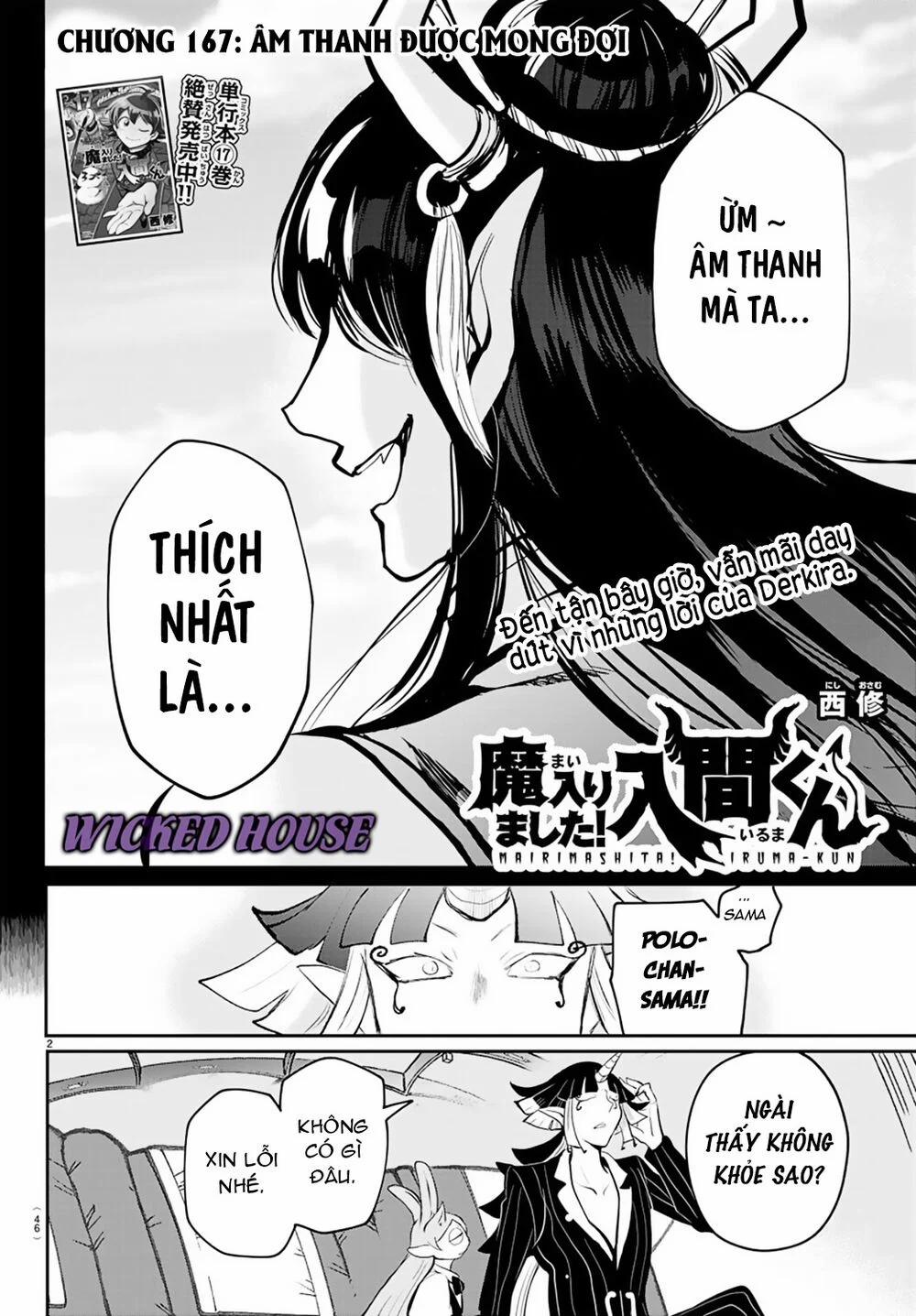Mairimashita! Iruma-Kun 167 trang 3