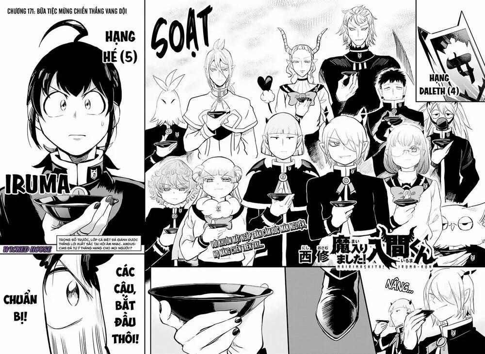 Mairimashita! Iruma-Kun 171 trang 3