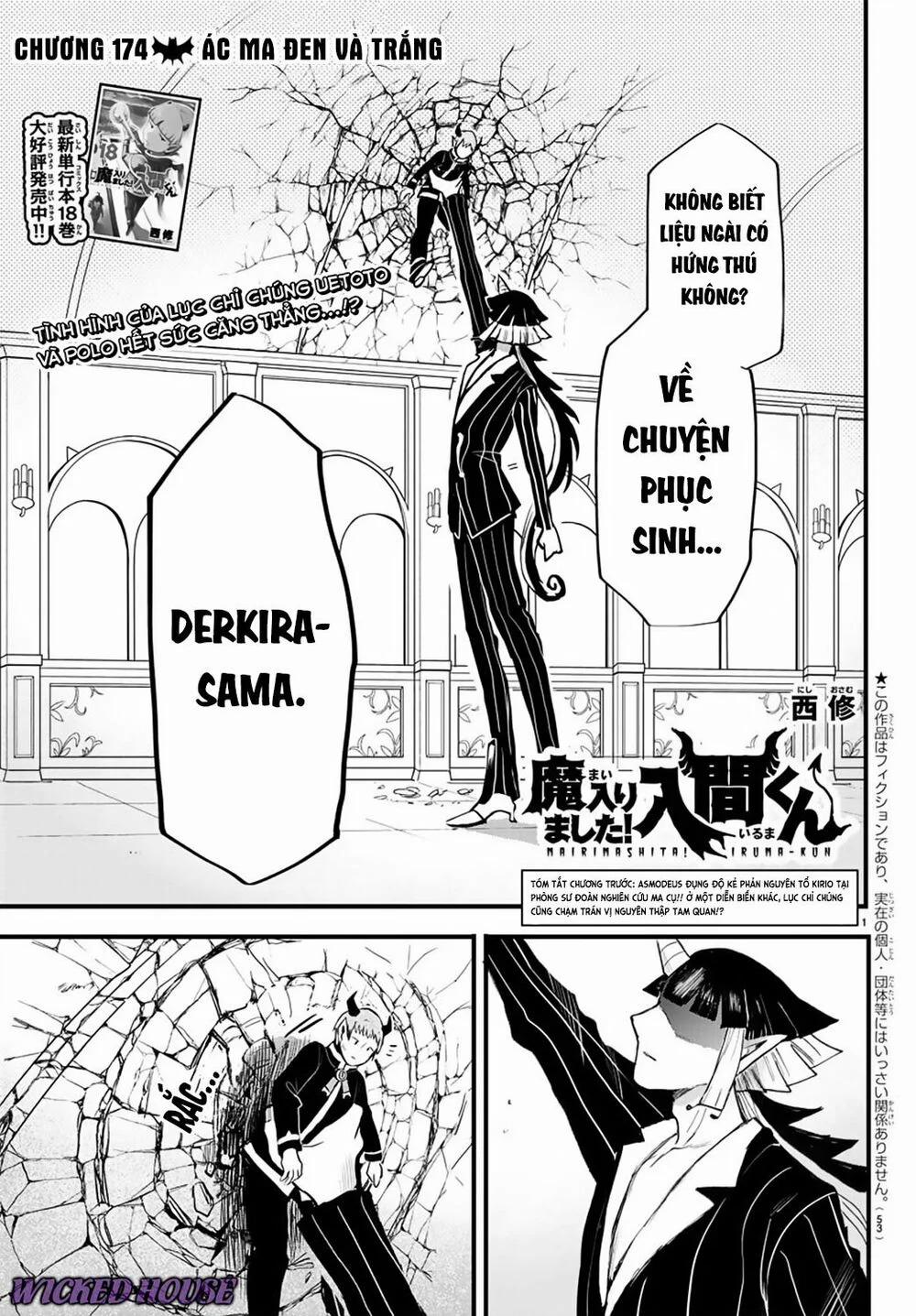 Mairimashita! Iruma-Kun 174 trang 3