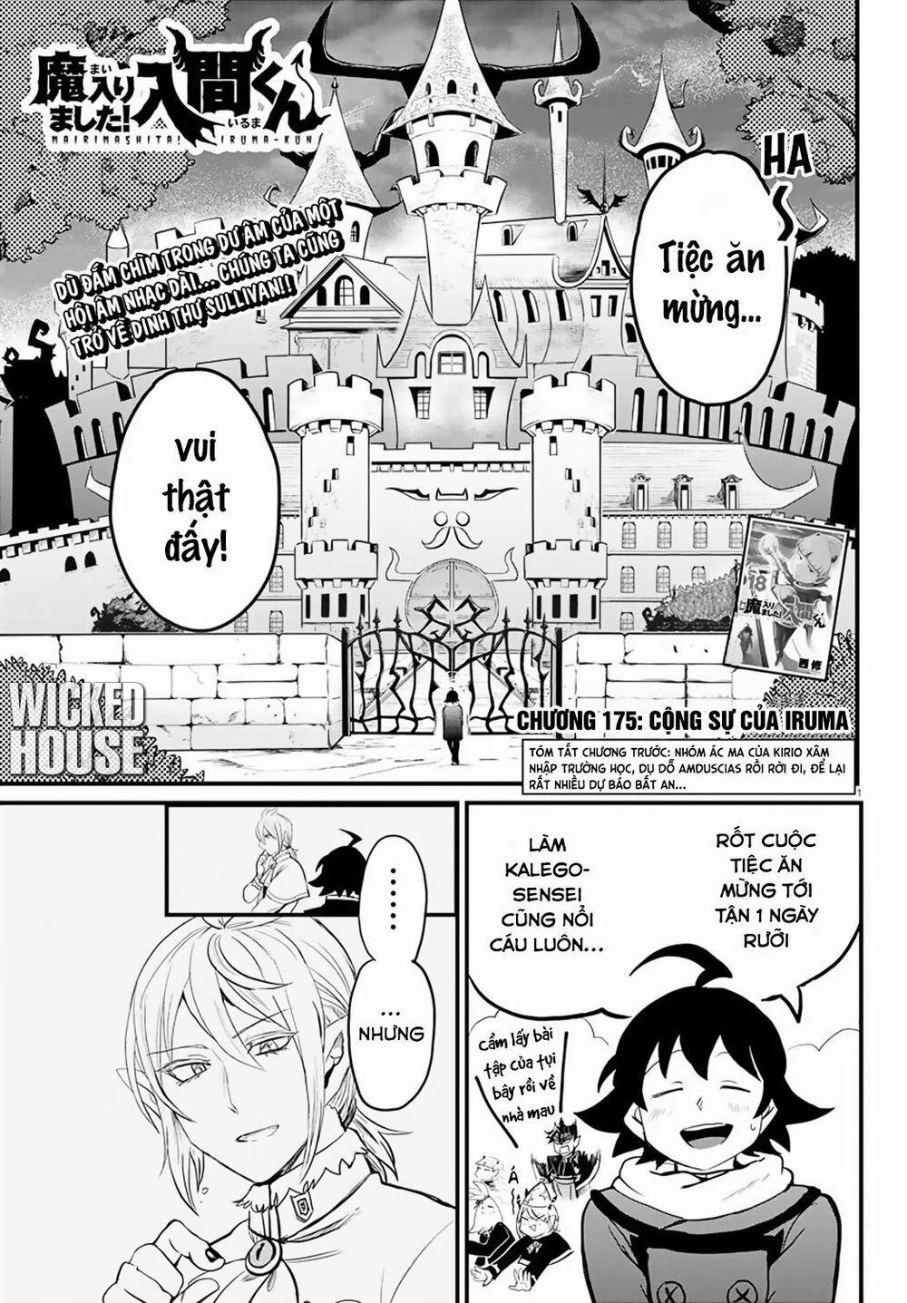 Mairimashita! Iruma-Kun 175 trang 2