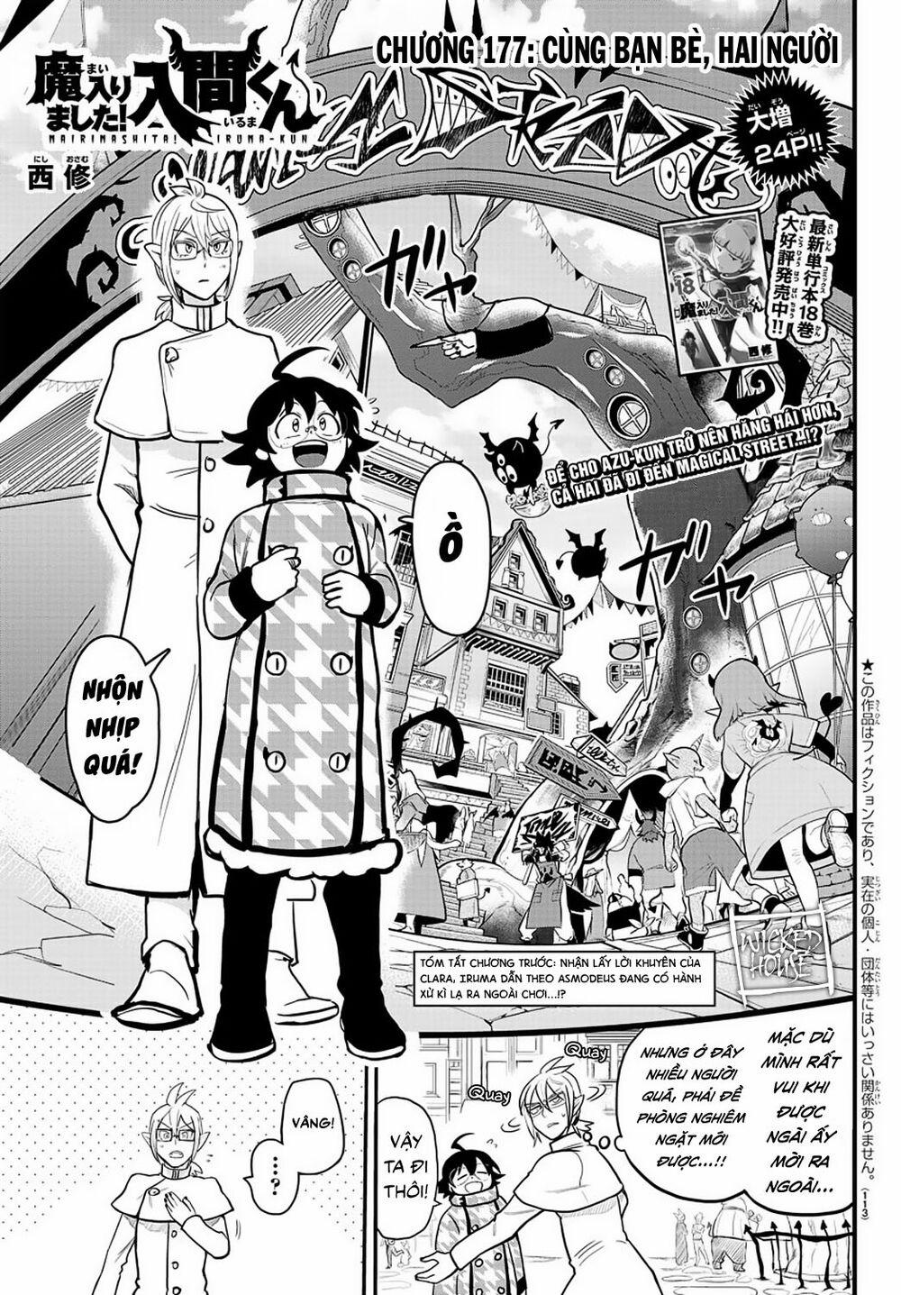 Mairimashita! Iruma-Kun 177 trang 2