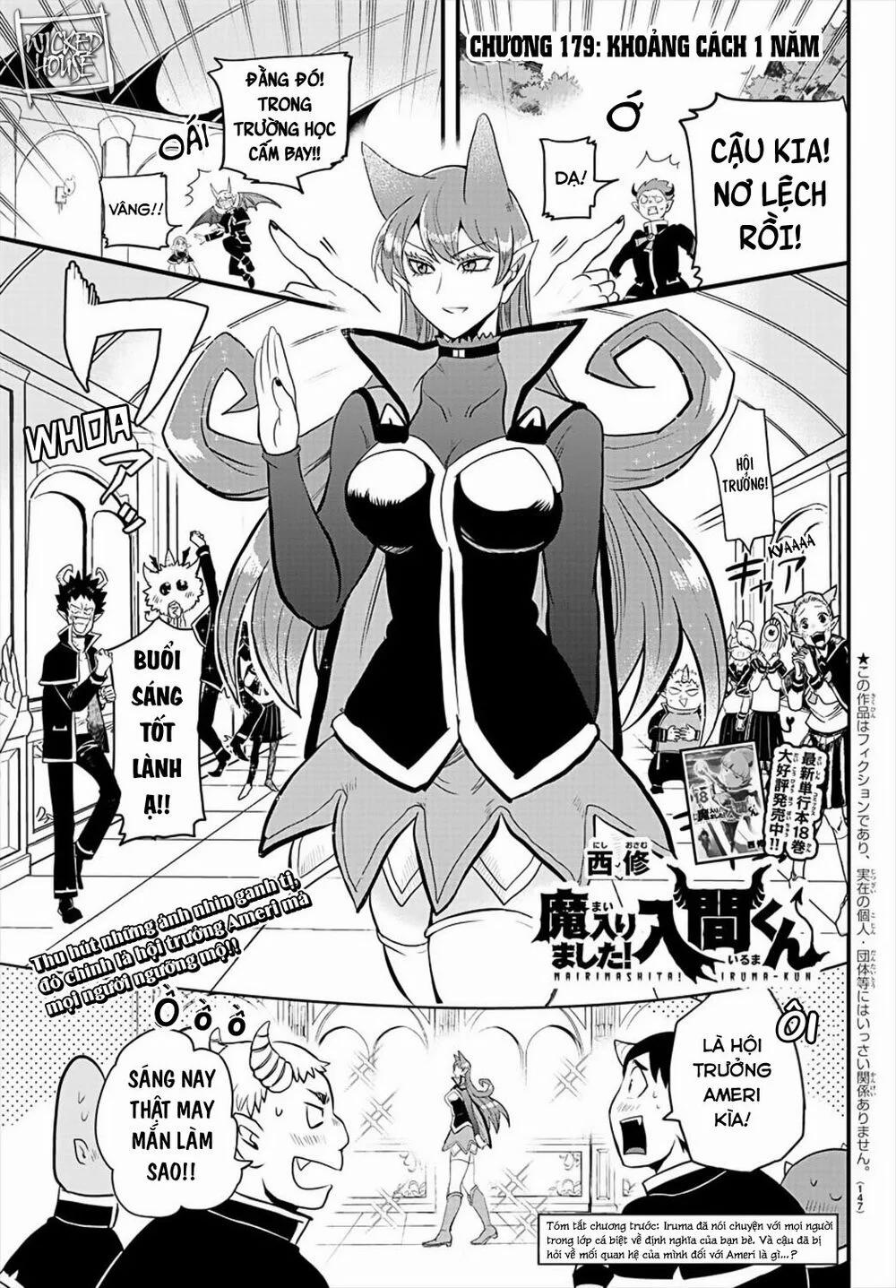 Mairimashita! Iruma-Kun 179 trang 2