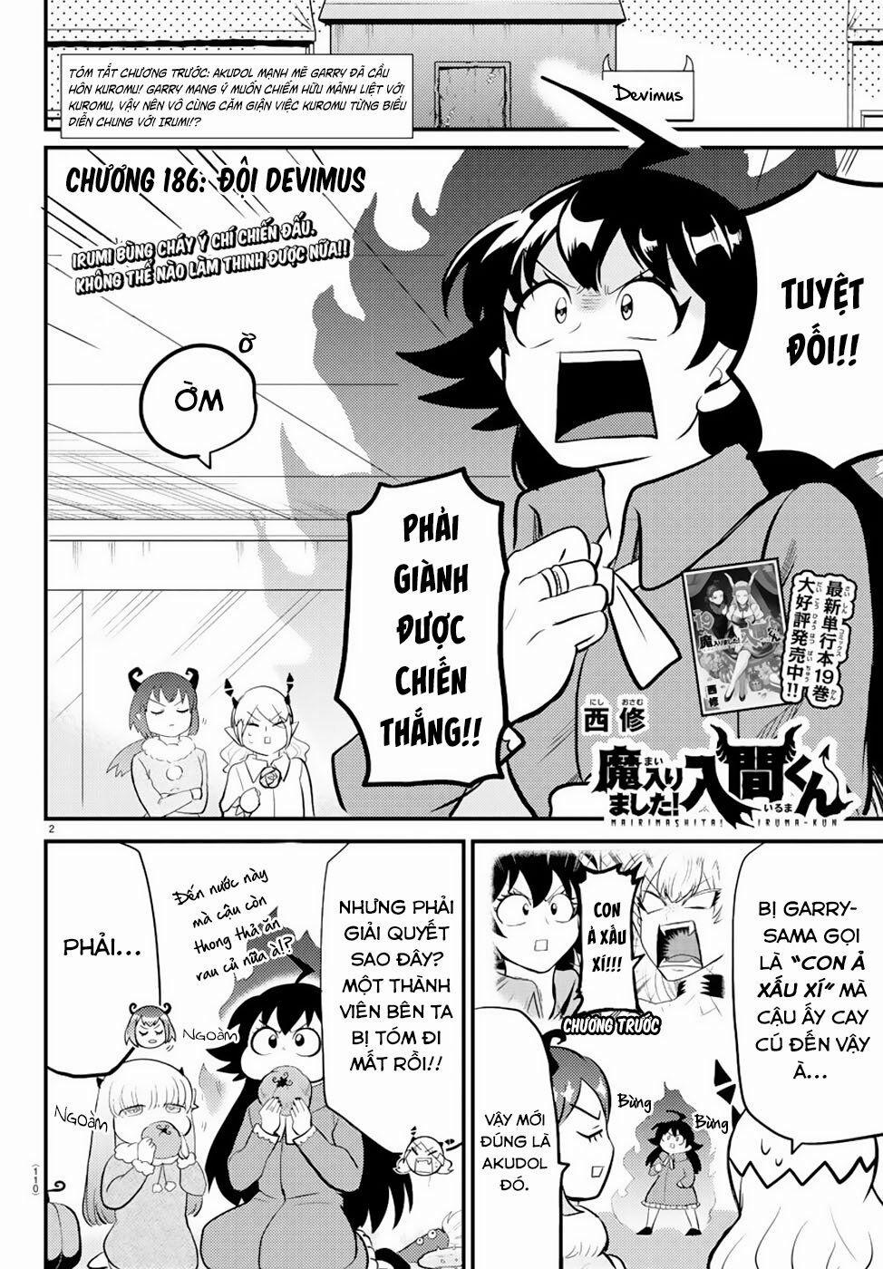Mairimashita! Iruma-Kun 186 trang 3