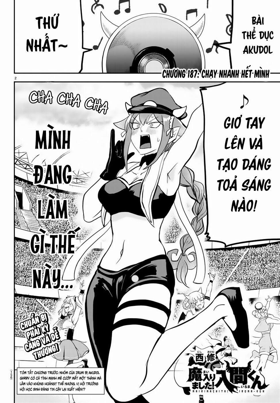 Mairimashita! Iruma-Kun 187 trang 3