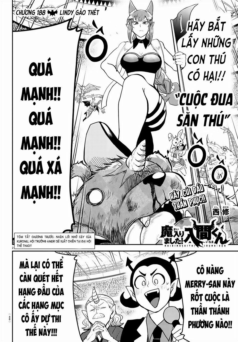 Mairimashita! Iruma-Kun 188 trang 3