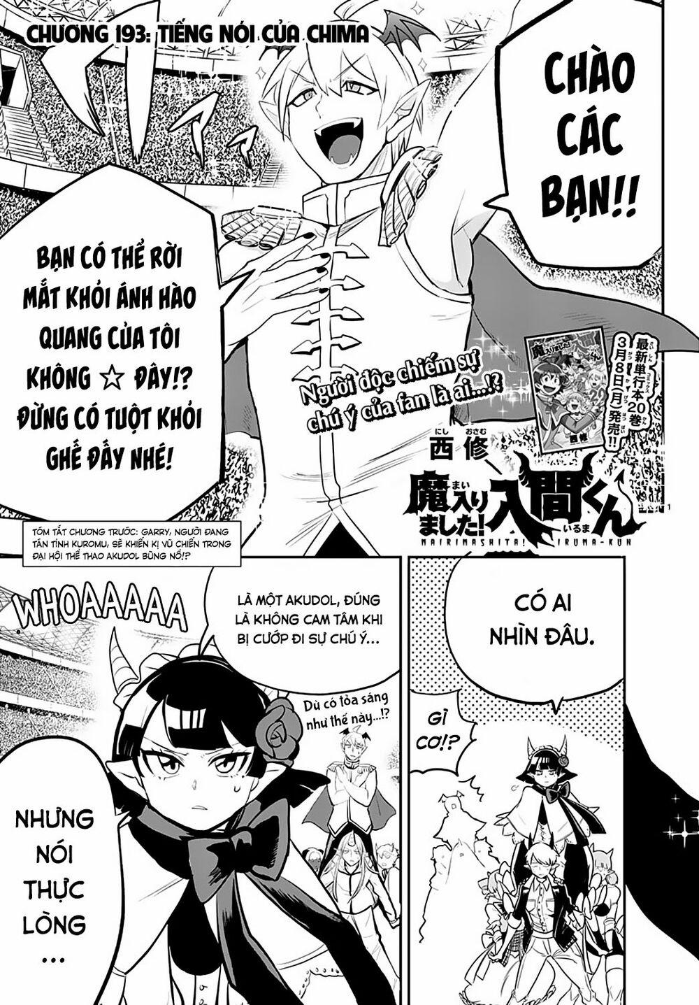 Mairimashita! Iruma-Kun 193 trang 2