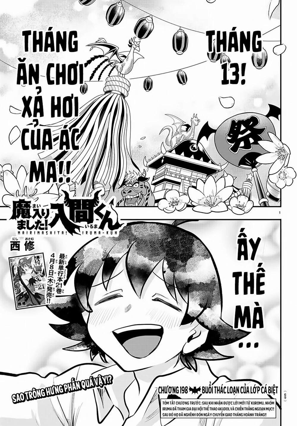 Mairimashita! Iruma-Kun 198 trang 2
