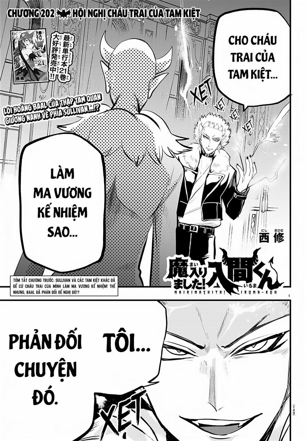 Mairimashita! Iruma-Kun 202 trang 2
