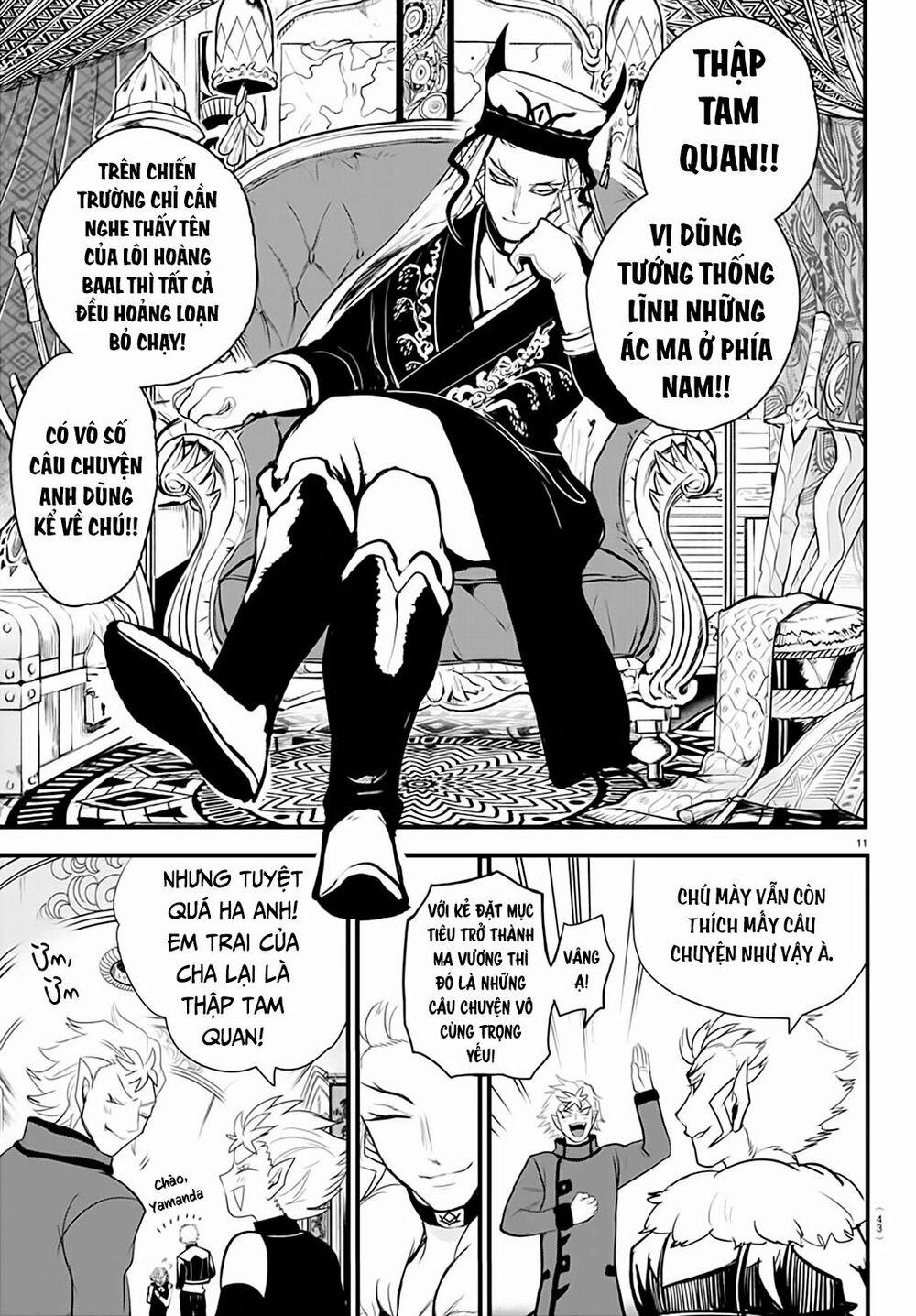 Mairimashita! Iruma-Kun 206 trang 11