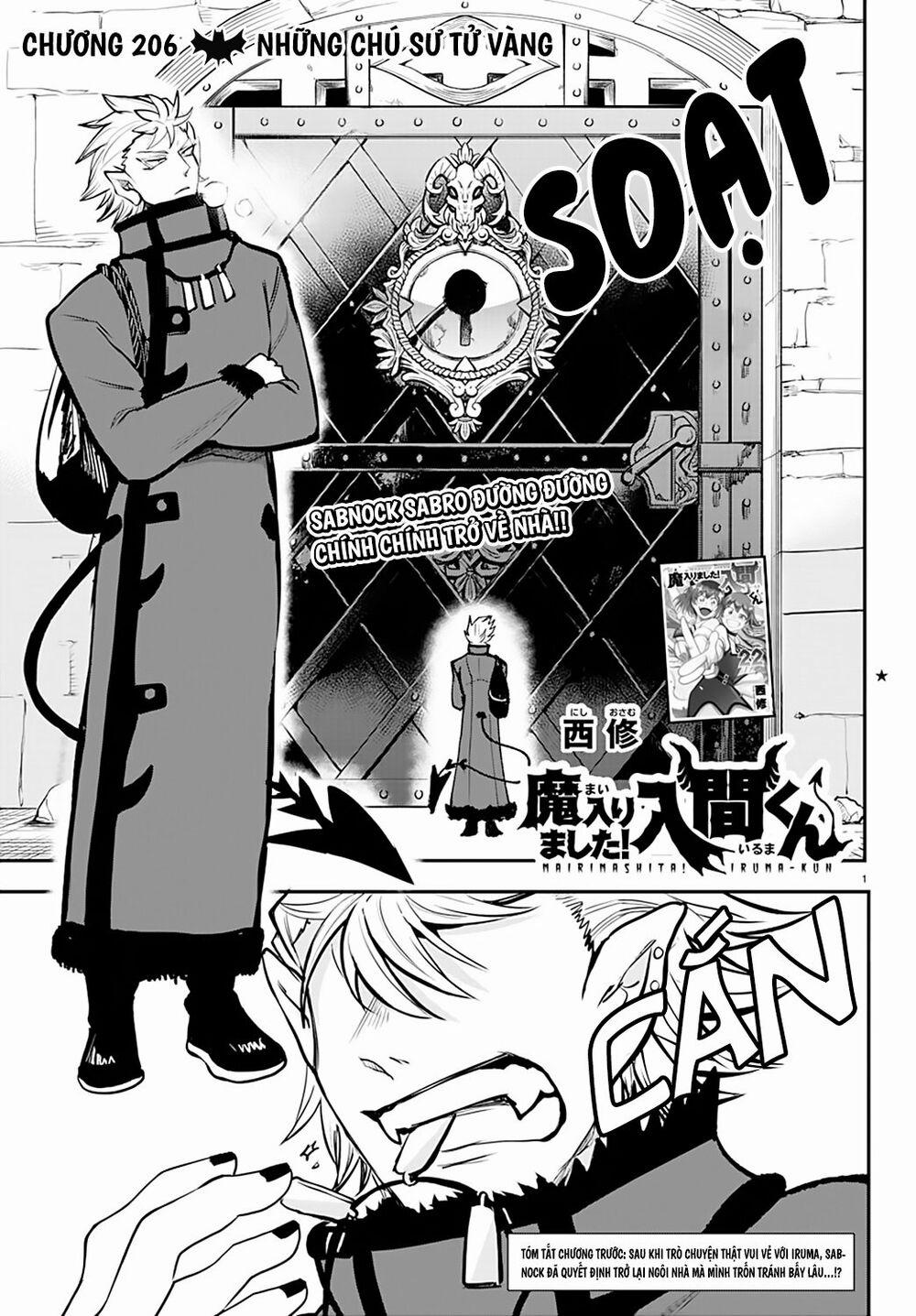 Mairimashita! Iruma-Kun 206 trang 2