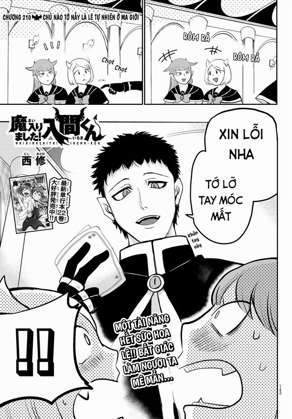 Mairimashita! Iruma-Kun 210 trang 2