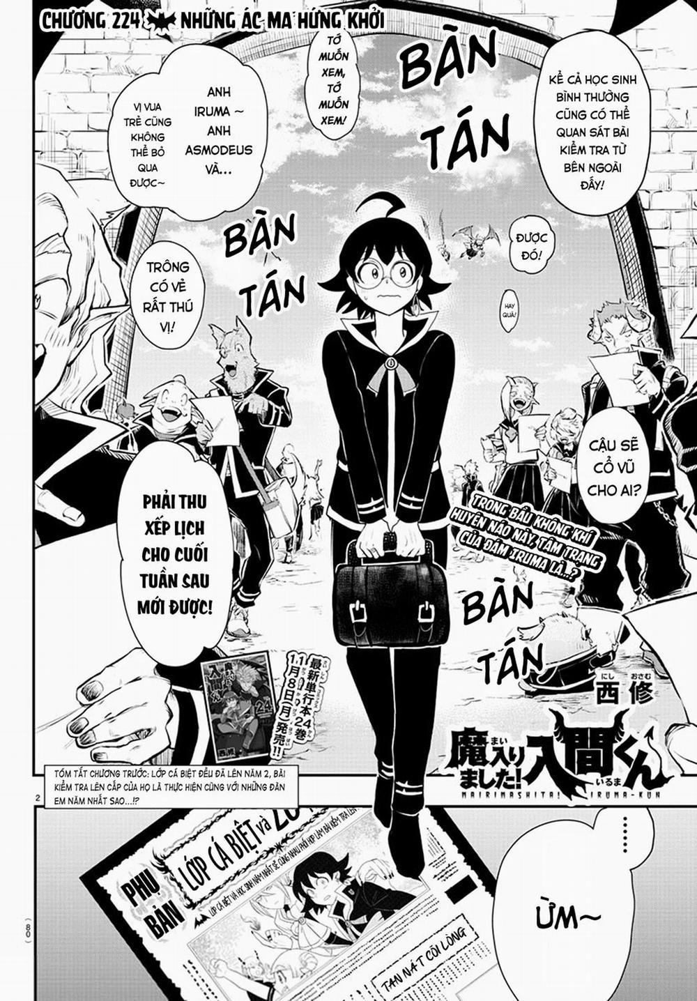 Mairimashita! Iruma-Kun 224 trang 2