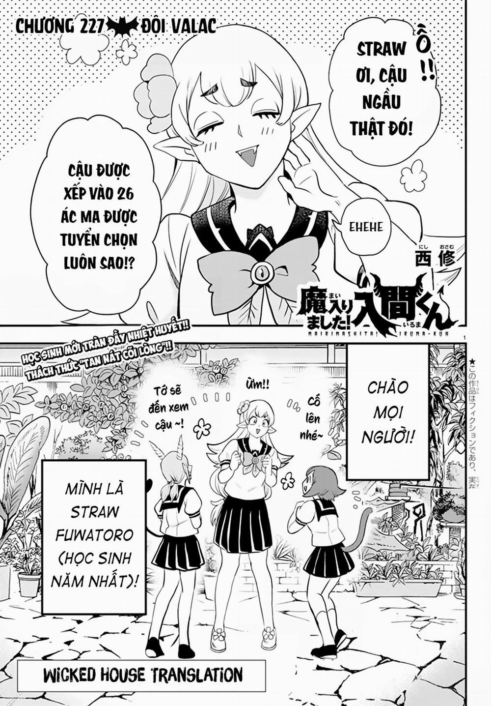 Mairimashita! Iruma-Kun 227 trang 1