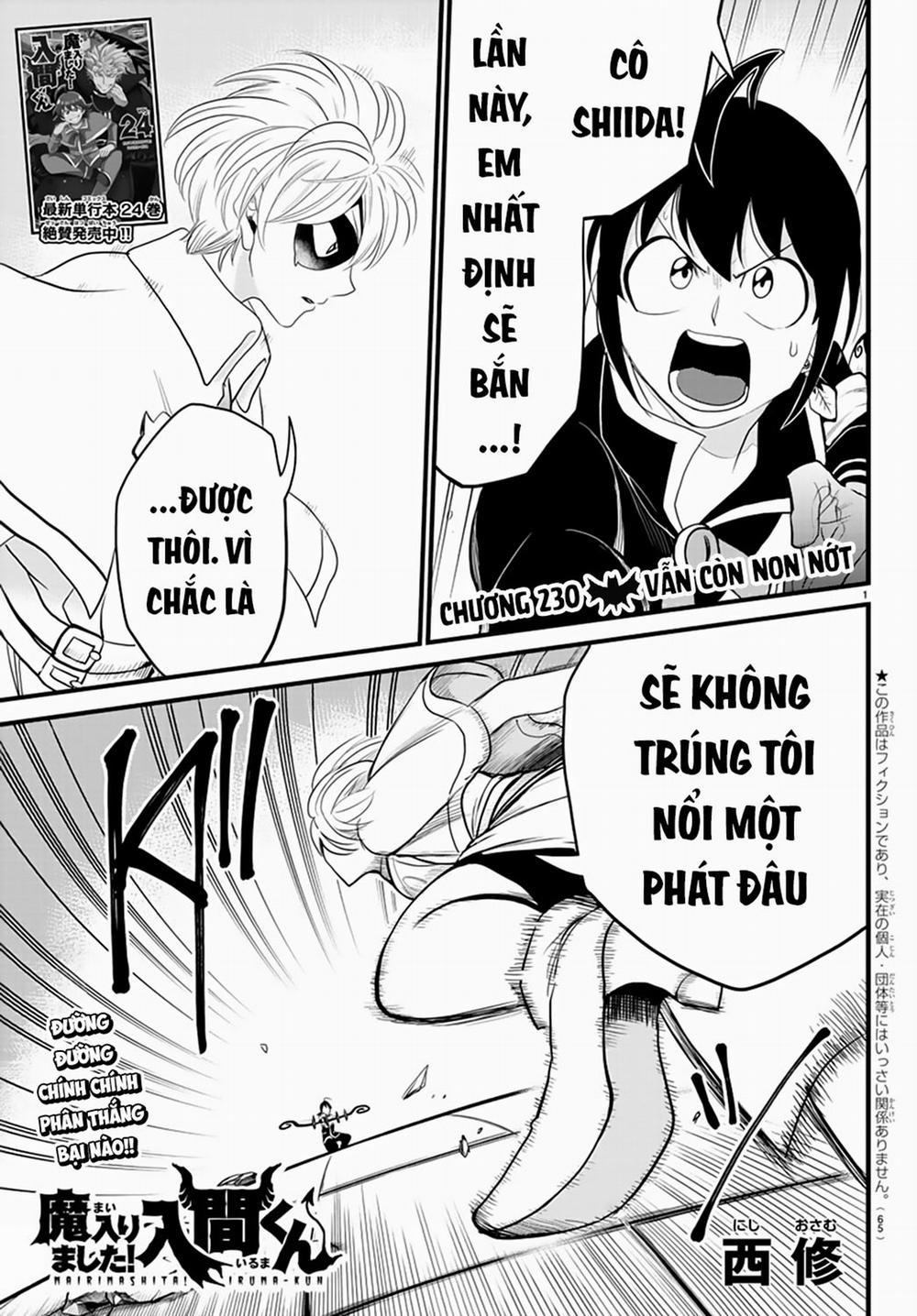 Mairimashita! Iruma-Kun 230 trang 1