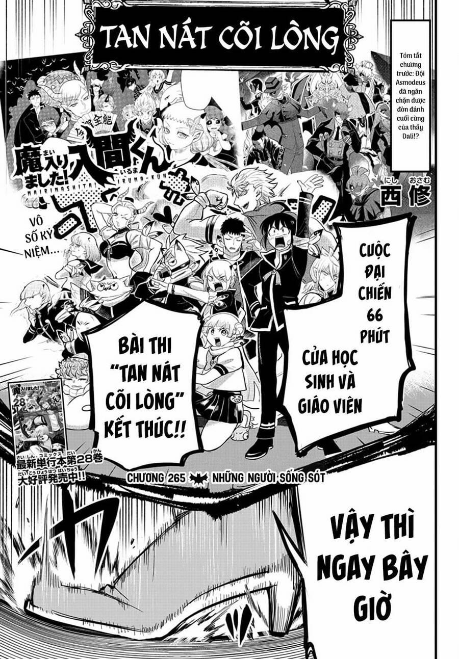 Mairimashita! Iruma-Kun 265 trang 1