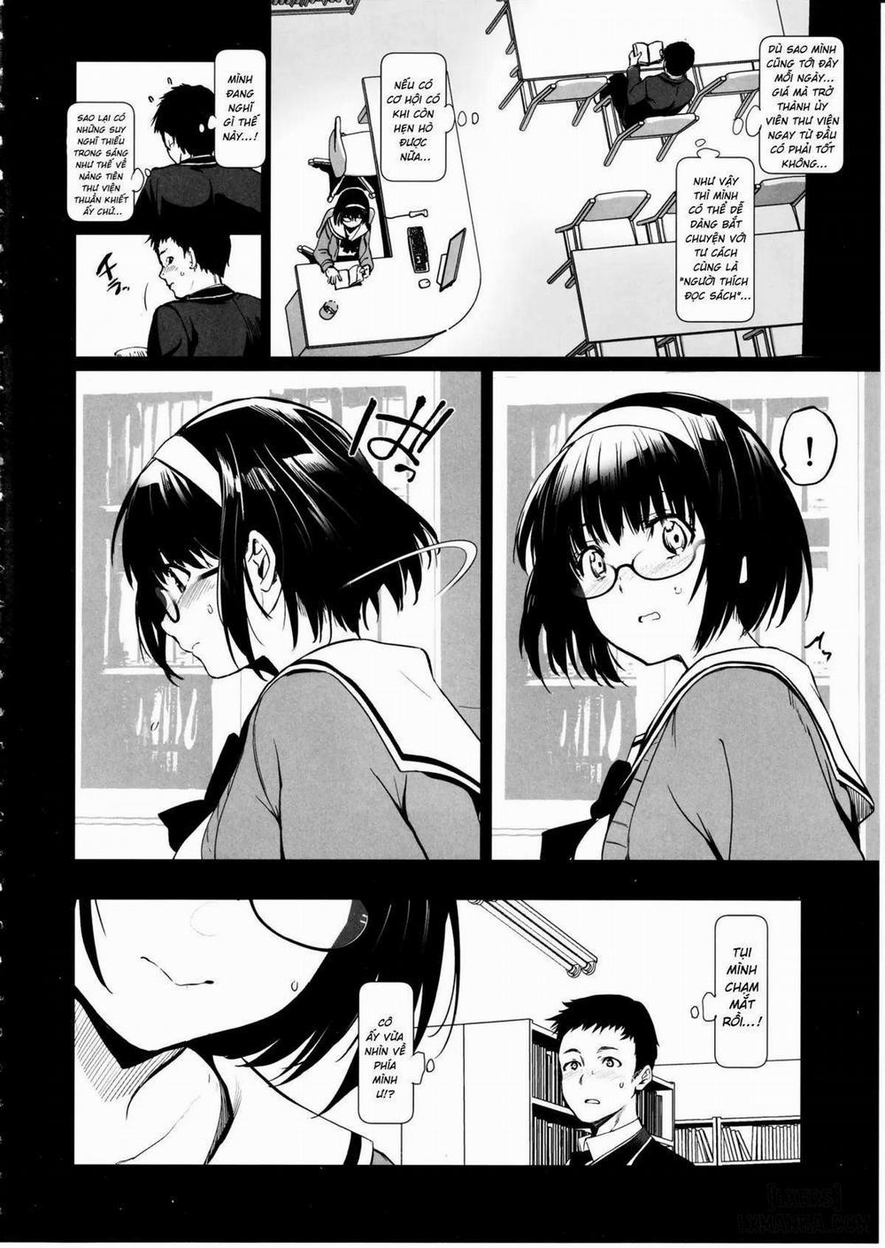 Makima-san wa Toshoshitsu no Yousei Chương Oneshot Trang 4