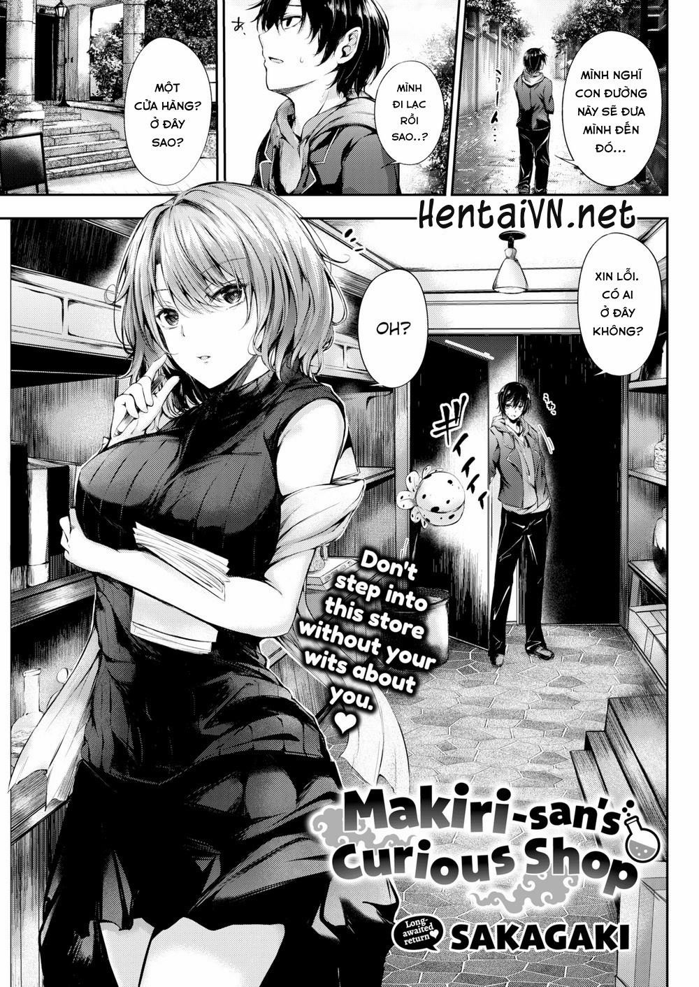 Makiri-san’s Curious Shop Chương Oneshot Kh ng che Trang 2