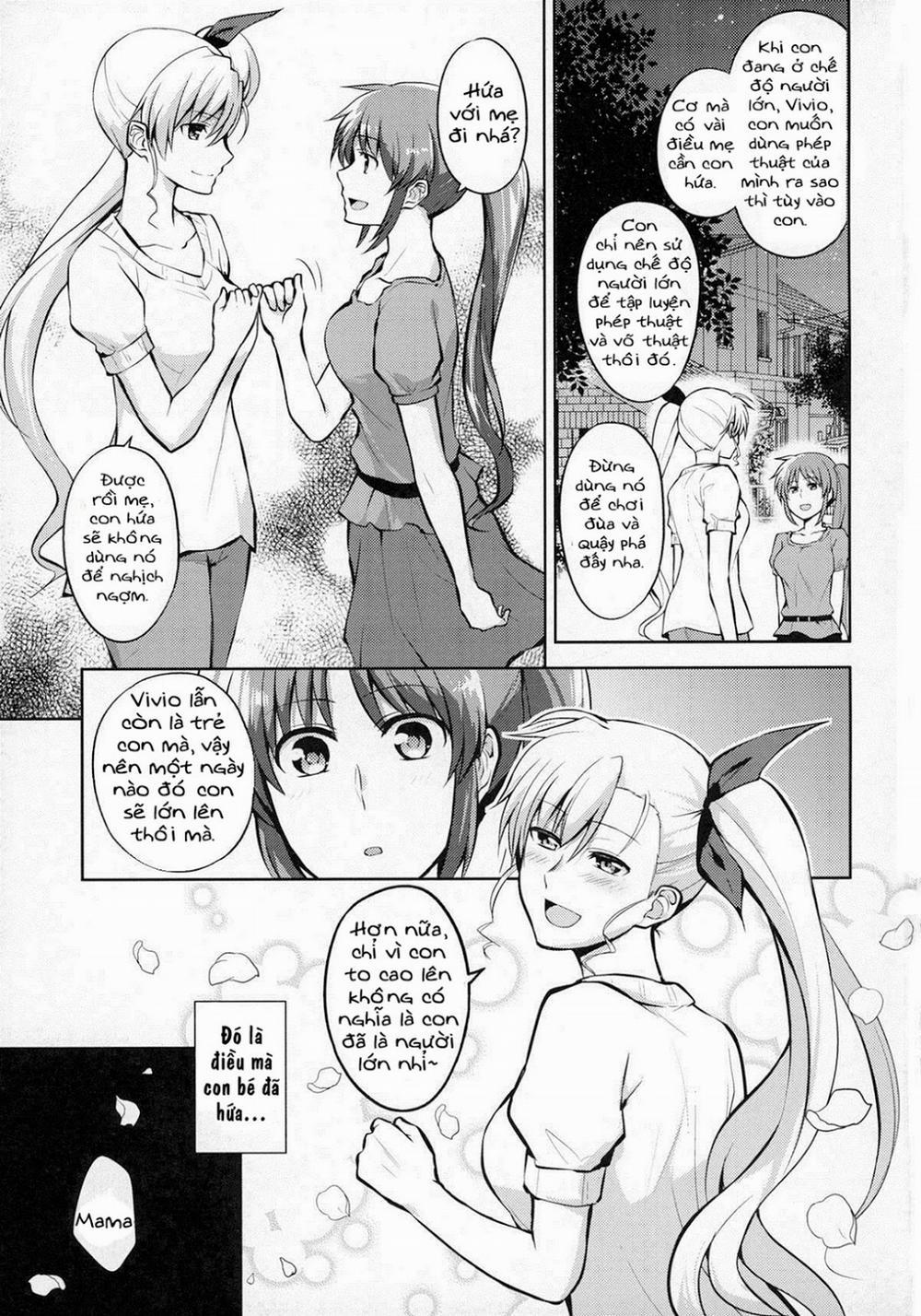 Mama To Musume No Otona Step (Mahou Shoujo Lyrical Nanoha) Chương Oneshot Trang 3