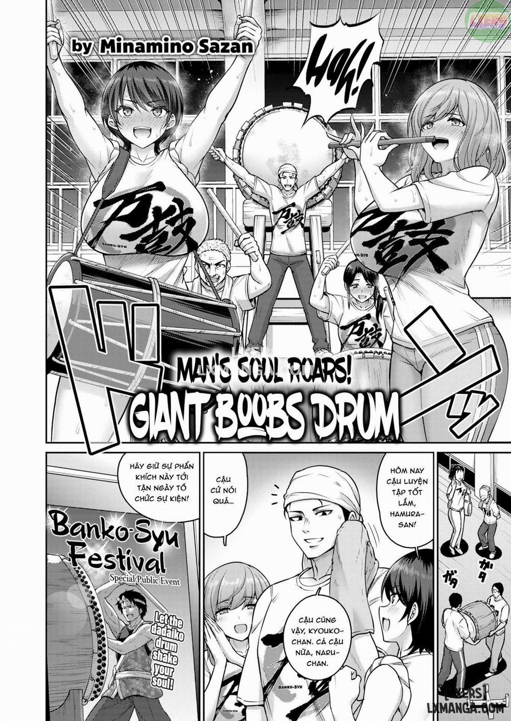 Man's Soul Roars! Giant Boobs Drum Oneshot trang 4