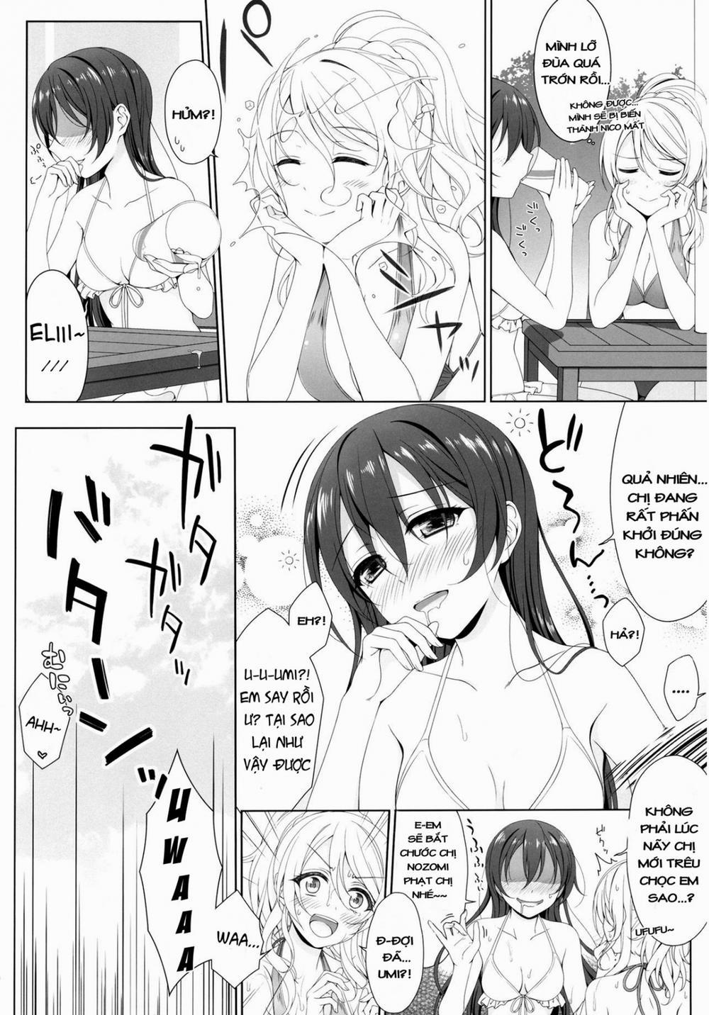 Manatsu no Misshitsu (Love Live!) Chương Oneshot Trang 8