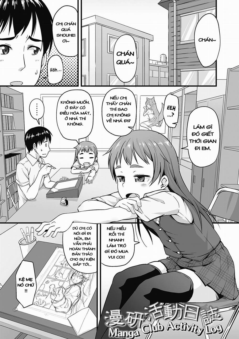 Manga Club Activity Log Chương Oneshot Trang 3